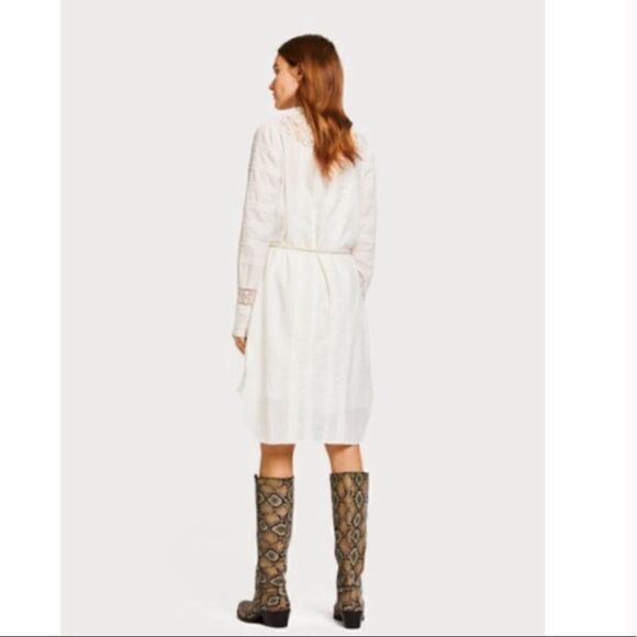 ANTHROPOLOGIE Scotch & Soda Lace Shirtdress - Picture 5 of 6